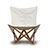 Sillon GLIF- Silla GLIF - Madera y cuero - hecho a mano en patagonia Argentina.